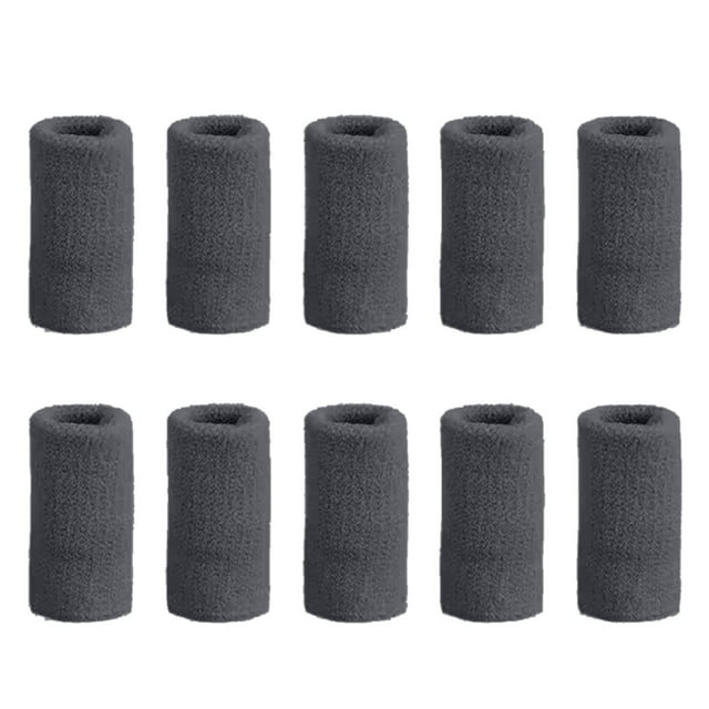 Manchons de Doigts pour Sports Extérieurs Manches en Nylon Durables Respirantes Prise Confortable Performance Améliorée Lot de 10