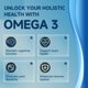 thumbnail image 3 of Aceite de pescado ZEBORA Triple Strength Omega-3 2000 mg 120 cápsulas blandas, 3 of 7