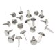 thumbnail image 2 of 100pcs Mini Round Brads Two-legged Horn Nails Children's Handmade Materials Paper Craft Stamping Scrapbooking DIY Tool (Random Multicolor), 2 of 3