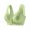 Mint Green, variant on Plus Size Bras For Women Wireless Deep V Seamless Lace Bralettes Solid Color Comfortable Breathable Everyday Bras (L, Wine)