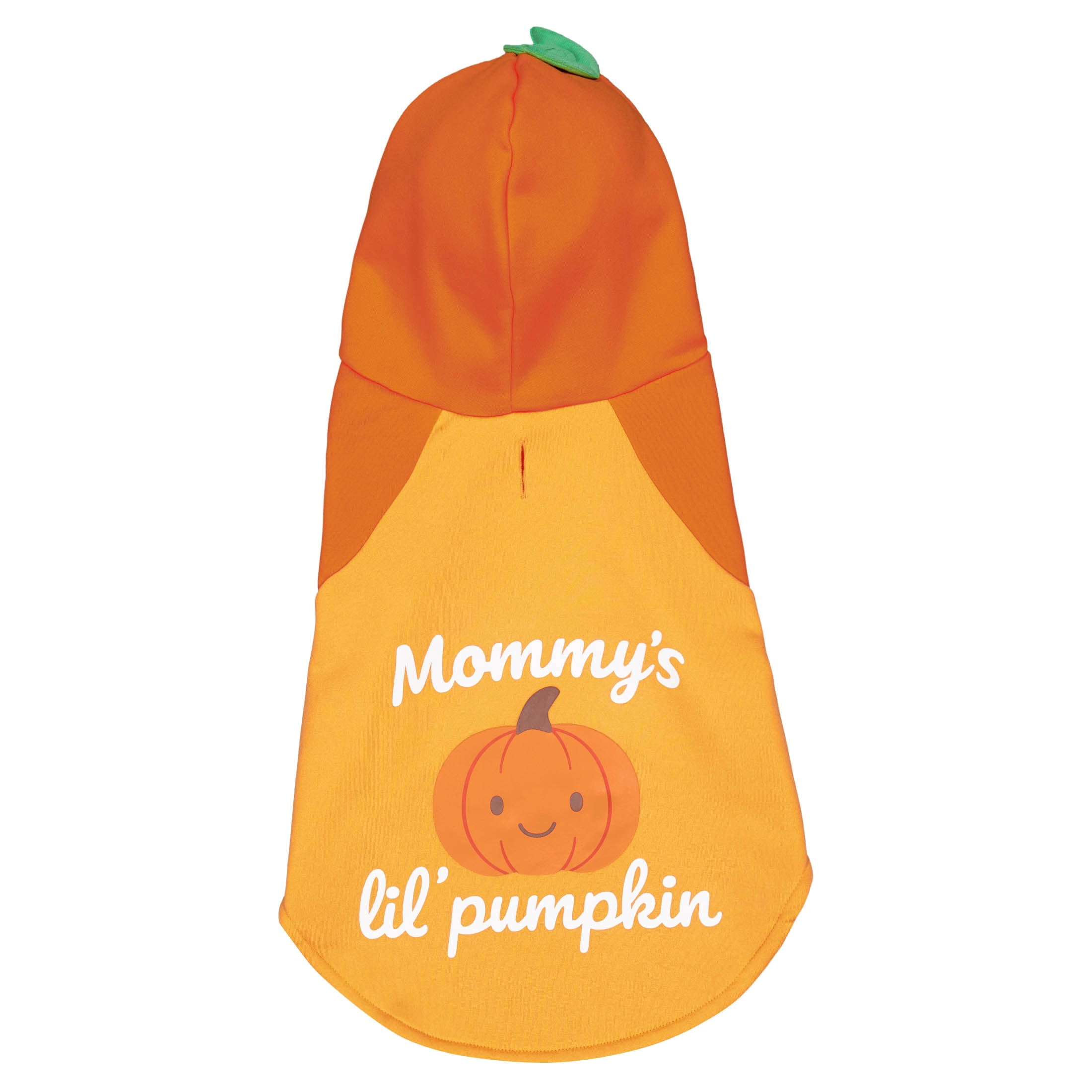 Vibrant Life Halloween Hoodie for Dogs and Cats, Mommy's Lil' Pumpkin, Orange, S