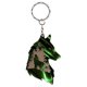 thumbnail image 2 of Wolf Key Chain Plateau Wolf Decoration Key Chain Gift, Metal Frame Wolf Key Holder, Modern Minimalist Style, High-Quality Gift, Unique Home Decor, Foldable Portable Design, 2-Tier Metal, 2 of 9