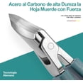thumbnail image 5 of Cortaúñas Biselado, 3 Pcs Kit De Cortaúñas Biselado con Forma de Pico de Águila, 2025 Upgrade Diagonalmente Hacia Dentro Crecimiento Uñas Cortadores para Uñas de Manos Y Pies (Verde), 5 of 5