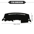 thumbnail image 6 of Unique Bargains Car Center Console Dashboard Cover Mat Compatible for Kia Sportage 2011-2015 Protective Polyester Black, 6 of 6
