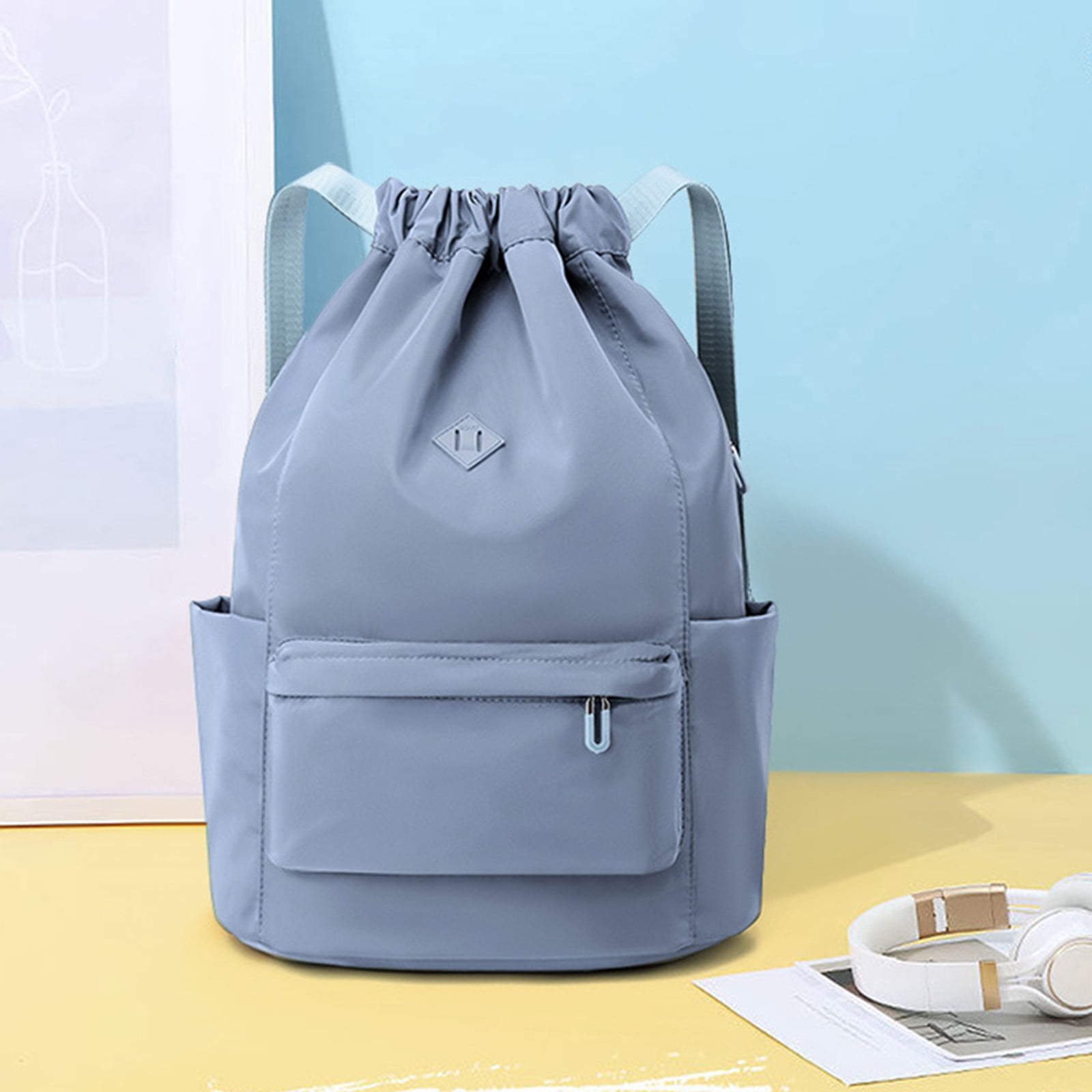 Xzngl Gym Bags For Men Small Waterproof Drawstring Gym Backpack Bag For Men Women Sport Gym Sack Mini Travel Daypack Travel Backpack For Men Gym Ba