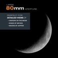 thumbnail image 3 of Telescopio Computarizado Celestron 80LCM Negro, 3 of 9