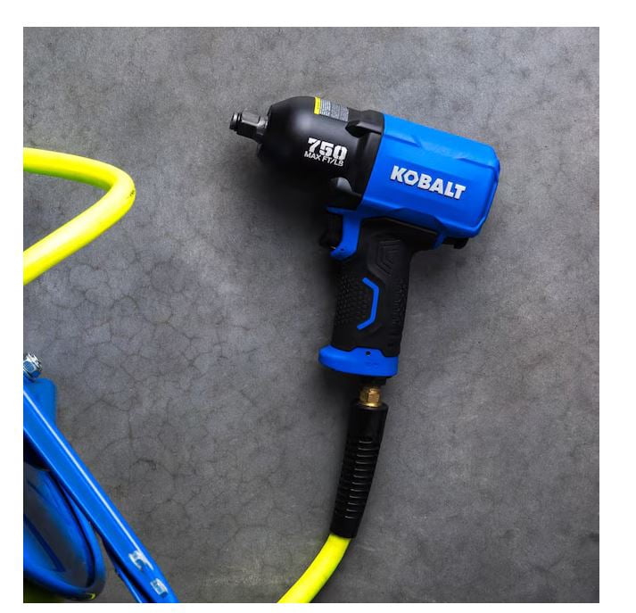 Kobalt 0.5-Inches 750-Foot/lbs. Air Impact Wrench