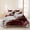 Red, variant on 3 Pieces Queen Quilt Set,Abstract Punk Pirate Skull Soft Bedding Sets with 1 Quilt & 2 Pillow Shams,Crossbones on Brown Wood Board Summer Bedspread Lightweight Coverlet Comforter for All Season