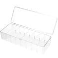 thumbnail image 1 of Shisuyan 1 Set Business Card Storage Box Gaming Cards Box Clear Cards Case Acrylic Cards Box, 1 of 8