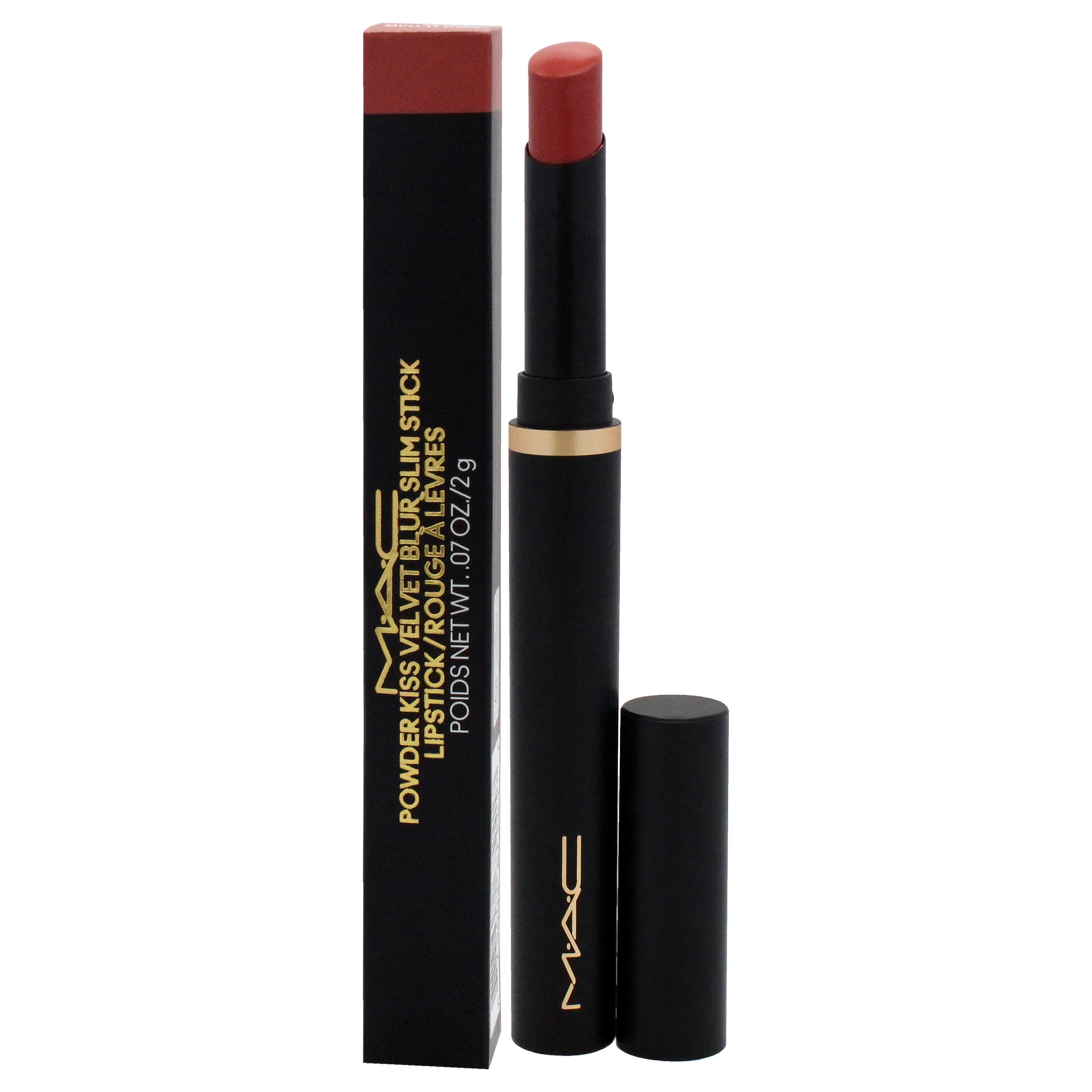 MAC Powder Kiss Velvet Blur Slim Stick - 891 Mull It Over , 0.07 oz Lipstick