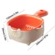 thumbnail image 2 of Cesta de desagüe de cocina de doble capa - Colador de plástico engrosado para verduras y frutas con orificios de desagüe - Colador multifuncional para lavar productos frescos, 2 of 2