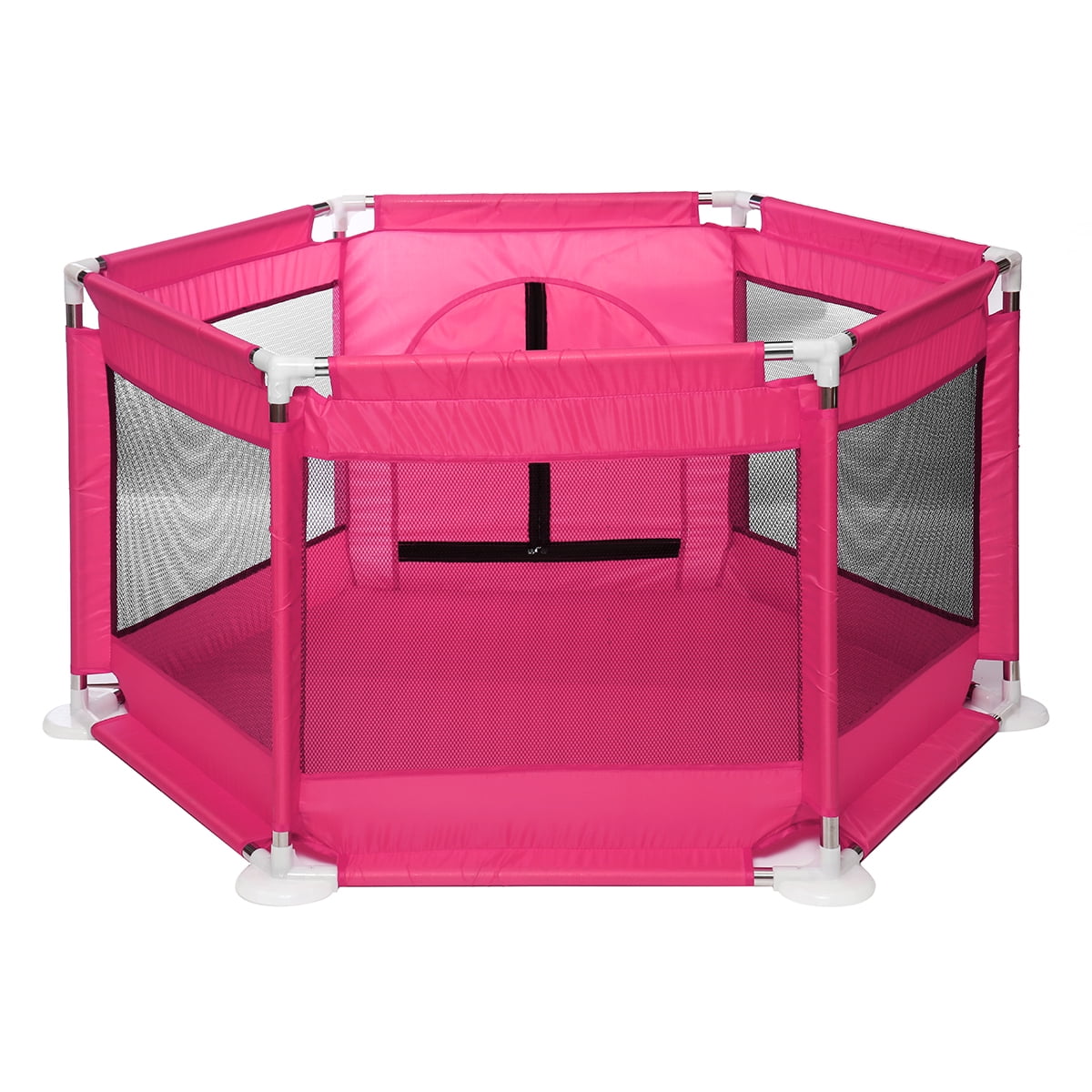 6Panel Playpen Portable Play Yard Children Kids Game House Foldable