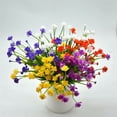 thumbnail image 2 of sweethay 7 Ramas Artificial Espárragos Helecho Hierba Flor Planta Hogar Decoración Floral Decoración amarillo, 2 of 6