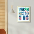 thumbnail image 5 of Designs ByLITA Washington, D.C. Inspirational, 11 x 14 Wooden Wall Print (Framed) | American Cities Stylish Home Decoration, 5 of 6