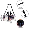 thumbnail image 5 of Jellyfish DuffleBag 17.7" with Shoe Bag, Sports Bag, Soccer Bag, Luggage Bag - Zipper Pocket, Large Capacity, 5 of 6