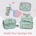 thumbnail image 6 of Bentgo Kids Lunch Bag - Double-Insulated, Reusable Lunch Bag for Kids 3+ with Adjustable Strap; Holds Lunch Box/Water Bottle/Snacks; Easy-Clean, Water-Resistant & Pockets (Puppy Love), 6 of 7