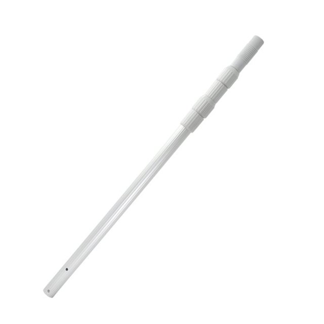 Barra telescópica portátil para piscina, barra de 3 secciones, barra telescópica de aluminio, barra de para limpiador de piscina, accesorios Sin agujero para colgar. Gloria Barra de piscina