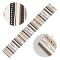 thumbnail image 5 of Yayeee Table Runner 90 inches Long Home Kitchen Dinning Party Decoration, Brown Abstract Stripes, 5 of 7