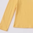 thumbnail image 5 of Maean Girls Turtleneck Long Sleeve Tops Undershirt Fall Winter Pullover Soft Warm Stretchy Mock Neck Top, 5 of 6