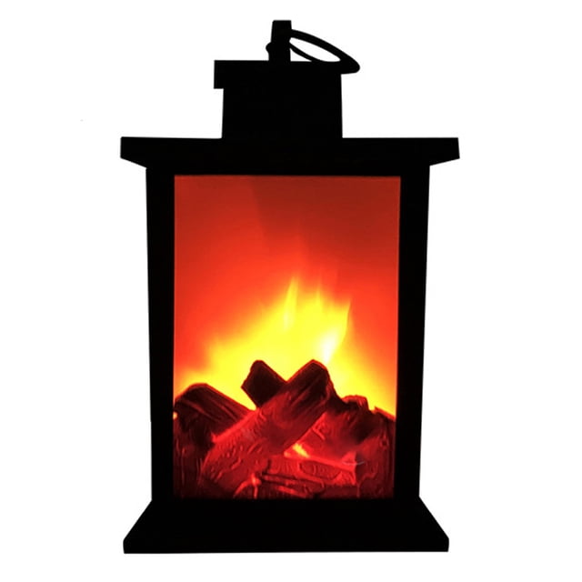 Linterna De Chimenea Led Linterna De Simulación Sin Llama Para Decoración De Interiores Y Exteriores matsuzay HA037878-00
