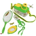 thumbnail image 3 of 1 Set Kids Animal Catcher Kit with Viewer Box Butterflies Net Scissor Clip Tweezer Magnifying Glass Outdoor Nature Exploration Animal Catching Kit -1 Set, 3 of 8