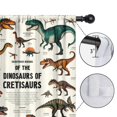 thumbnail image 4 of Blackout Kids Curtains,Cute Dinosaur Pattern Childrens Insulated Curtains Set Of 2,Bedroom Essentials,Toddler Room Decor 42x54in(106x137cm), 4 of 4