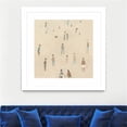 thumbnail image 2 of Giant Art 30x30 Beach Goer IV Matted and Framed in White, 2 of 3