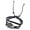 Black, variant on Punk MultiLayer Leather Star Beaded Wrap Adjustable Wristbands Fashion Woven Party Jewelry