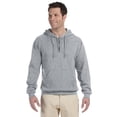 thumbnail image 2 of Jerzees 1/4 Zip Hood Oxford, 2 of 2