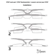 Aveen CPAP neck pad for CPAP headgear straps, CPAP covers, CPAP comfort neck pad.