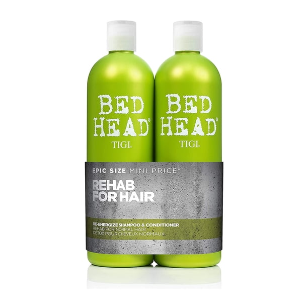 TIGI Bed Head Re-Energize Shampoo and Conditioner Duo, 25.36 oz