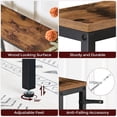 thumbnail image 4 of Skinny Console Table with Power Outlets, 55.1" Narrow Sofa Table, Behind Couch Table with Charging Station, Sofa Hallway Table for Plants, Living Room CTHR145E01, 4 of 4