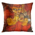 thumbnail image 1 of RYLABLUE Art Elegant Woman Cubism Illustration Artwork Design Face Paint Abstract Throw Pillowcase Cushion Case Cover, 1 of 1
