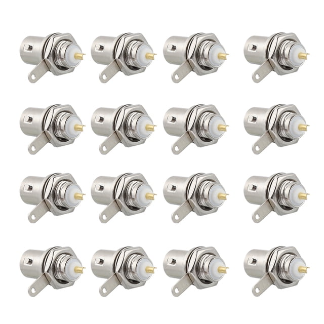 Conectores Hembra Bnc Accesorios de Monitor de Montaje en Panel de Chasis de 20 piezas