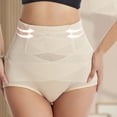 thumbnail image 4 of GEWSEY Shapewear Tummy Control Panties - Body Shaping Briefs Compression Underwear Low Rise Girdle Panty Shapewear for Women (White, XL), 4 of 5