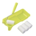 thumbnail image 3 of GUOOL Mini Rouleaux de Peinture Rouleau de Peinture Compact avec Plateau pour Porte Armoire Travaux de Peinture Ensemble de 6 Vert, 3 of 9
