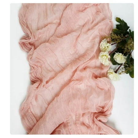 

XEJEANG Rustic Decorative Chair Sashes - 20 PCS Cheesecloth Chair Sashes for Wedding Banquet Party Aisle - Designed Chair Covers with Elegant Bows