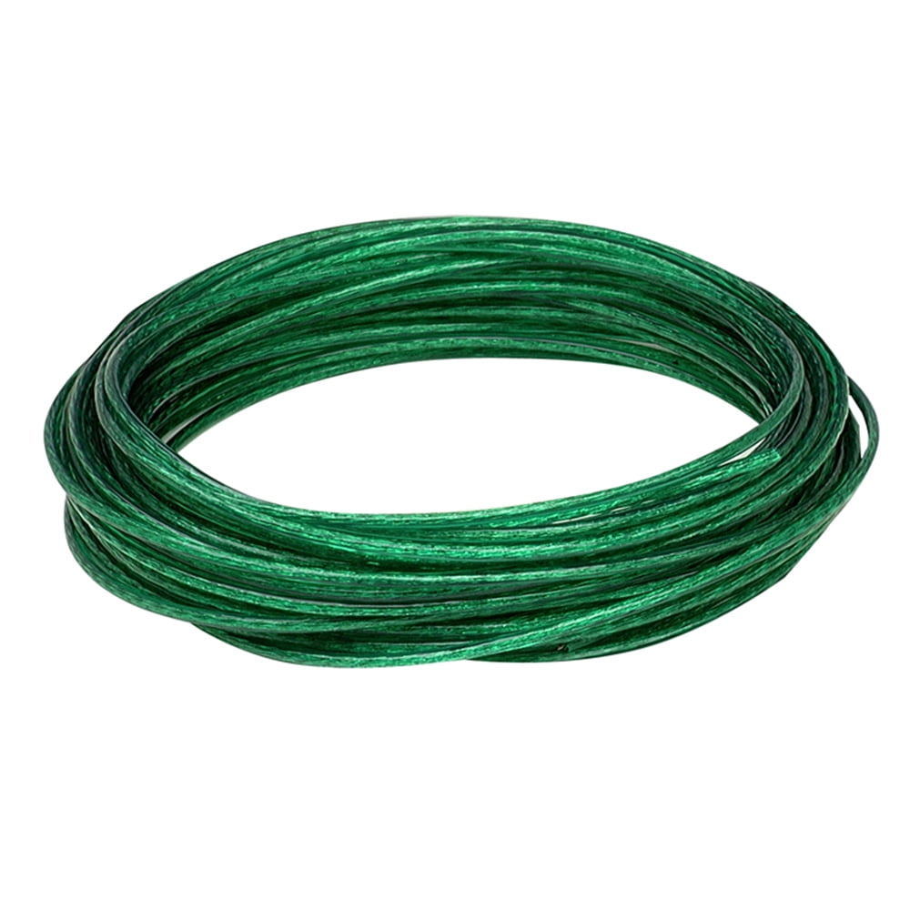 SecureLine 50 foot Green Vinyl Coated Wire Clothes Line