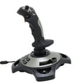 thumbnail image 1 of Contrôleur de Joystick de Simulateur de Vol, Bâton de Vol de Jeu Force de Vibration Réglable Ventouse Ergonomique Forte pour Divers Jeux, 1 of 7