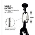 thumbnail image 3 of 5 Pieces of M6 Stainless Steel Quick Link D-Shaped Snap Hook Chain Links, 3 of 5