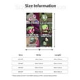 thumbnail image 4 of Invader Zim Thick Blanket Cozy Soft Fuzzy Anti-pilling Flannel Throw Blanket Warm Sofa Bed Blanket 50"x40" For Adult Teen Kids, 4 of 8
