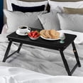 thumbnail image 4 of Escritorio portatil de bambu Ybj-ake mesa de desayuno ajustable, 4 of 7