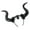 Black, variant on Halloween Hair Band Devil Headband Headwear for Pretend Toy Party Black