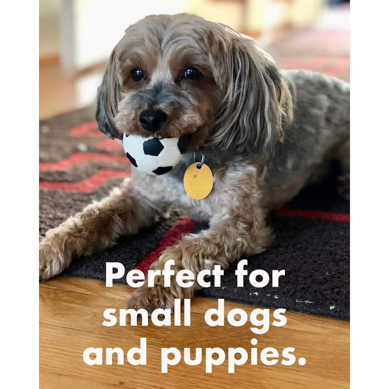 Set 6 Extra Small Squeaky Toys for Dogs Small Puppy Tiny Dogs Natural Rubber (Latex) Complies with Same Safety Standards As Children’