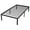 Twin 75.00 x 38.90 x 14.10 inch, variant on Alvantor Heavy Duty Metal Twin Bed Frame with Steel Slat Support and Storage