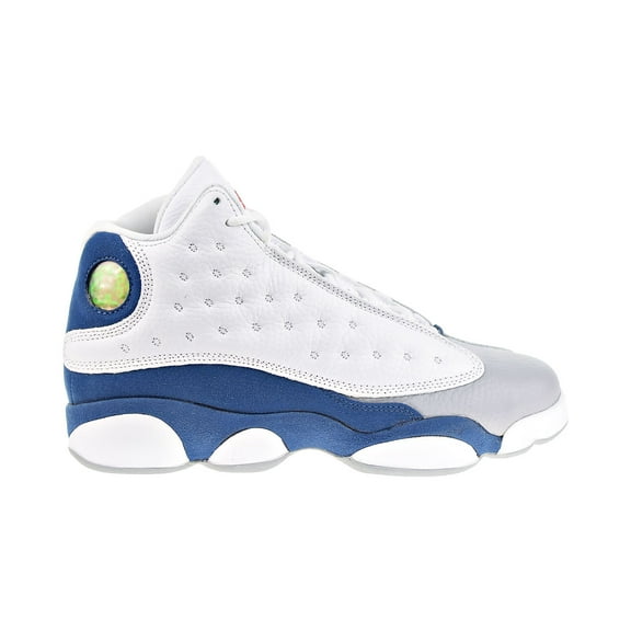Big Kid's Jordan 13 Retro White/Fire Red-French Blue (DJ3003 164) - 6