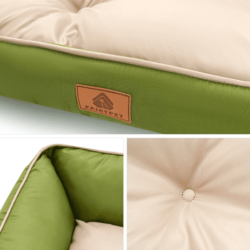 Oxford Cloth Waterproof Large Dog Bed Waterproof Dog Bed for Small/Medium/ Large Dogs Winter Cat Bed Soft Sleeping Pet Mat