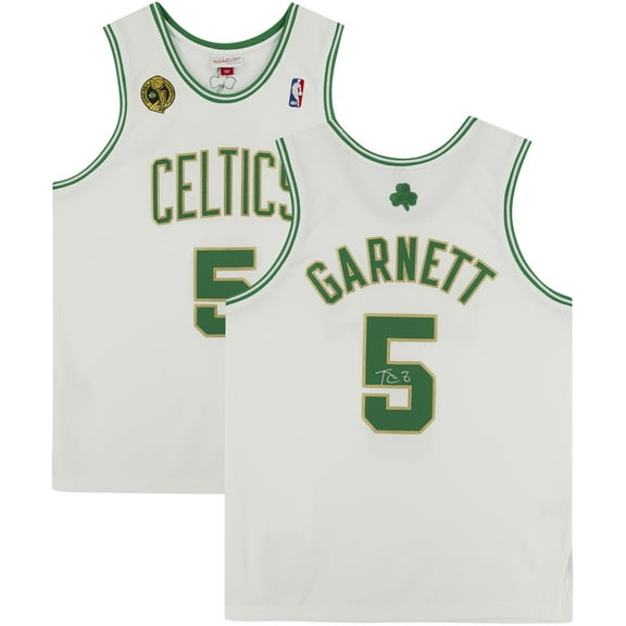 Kevin Garnett Boston Celtics Autographed Mitchell & Ness 2008-09 White Authentic Jersey - Fanatics Authentic Certified