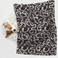thumbnail image 6 of Yiaed Hand Drawn Snake Print Dog Blankets-Cat Blanket Washable for Couch Protection,Puppy Blanket, Soft Plush Reversible Throw Furniture Protector-Large, 6 of 8