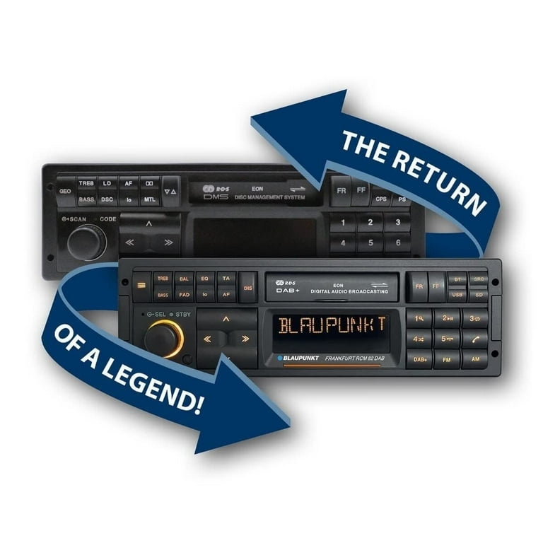 Blaupunkt FRANKFURT RCM 82 DAB Legacy Car Stereo with Bluetooth